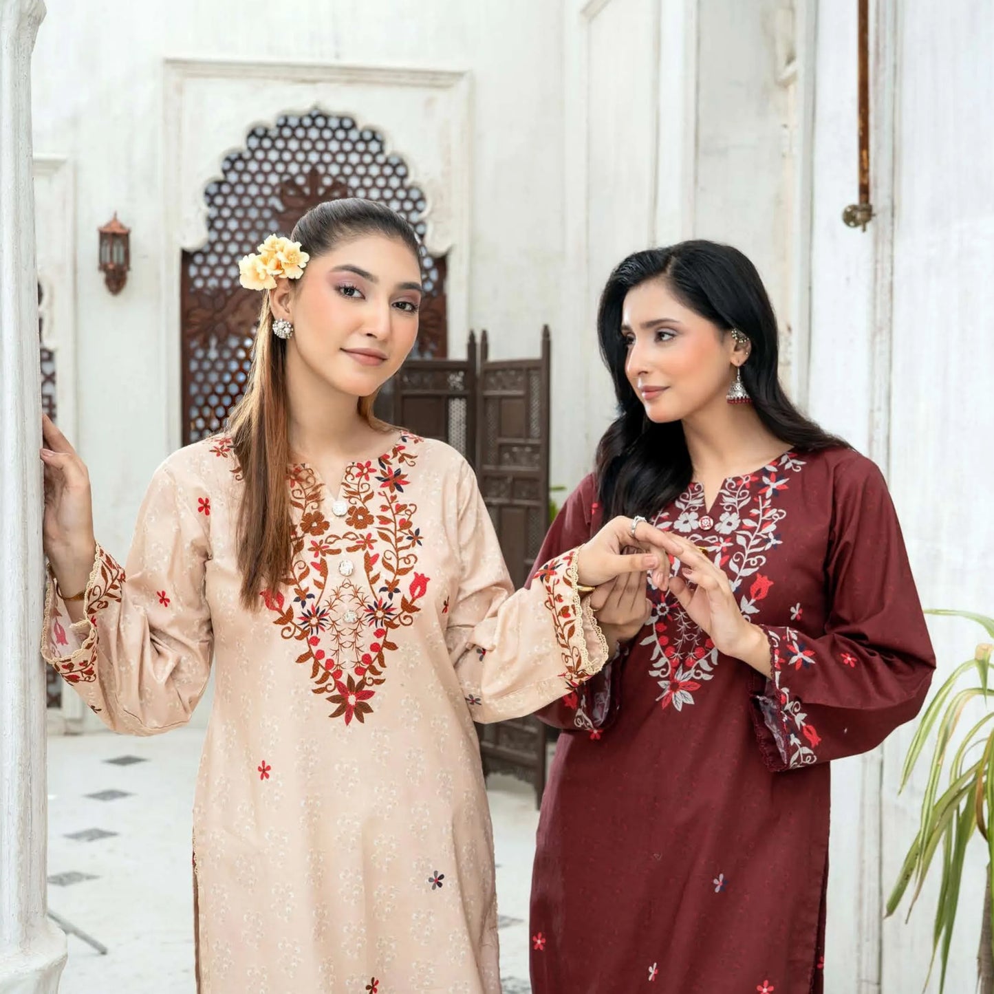 UMRZ-63 "Aleezay Prints" by Rangz Printed Lawn Co Ord set collection| Ready to Wear Pakistani Asian clothes
