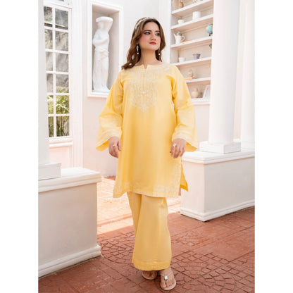 UA-243 Embroidered Lawn Summer Lawn Co-Ords Set by Umnaa