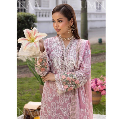 UA-250 Embroidered Cambric Cotton Collection by Umnaa
