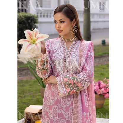 UA-250 Embroidered Cambric Cotton Collection by Umnaa