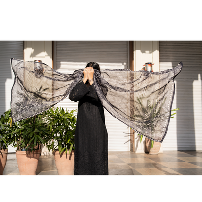 UCA-22 3 pc Summer Cotton Lawn Monochrome Collection | Ready to Wear | Casuallite