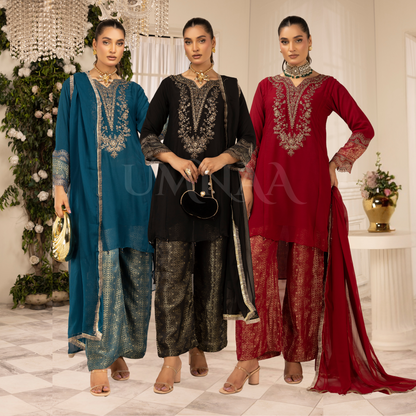 UMS-29 "Aimee by Simrans" Chiffon Ready to Wear Collection