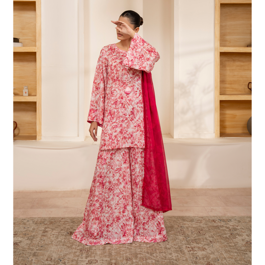 UCA-25 "Janaan" Viscose Silk 3 Pc Collection by Casuallite