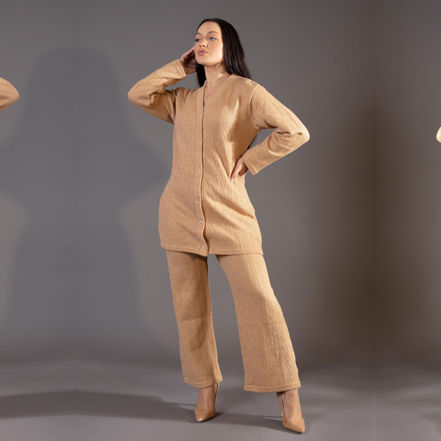 Winter acrylic Wool 2 Piece Co-Ord Sets | Modest Clothing | Simrans