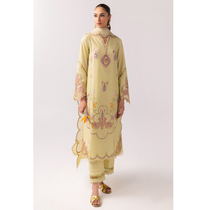 3 Pc Festive Embroidered Collection  | Ready to Wear | Qalamkar