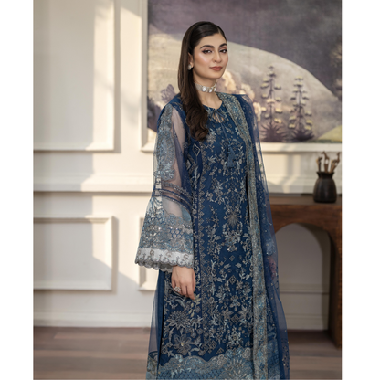 UTT-08 Luxury Festive Net Collection | Ready to Wear | Traditional Thread