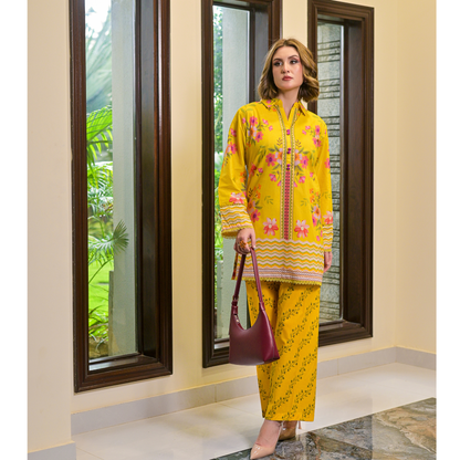 USN-17 Printed Cambric Cotton Co-Ords Set by Saphron