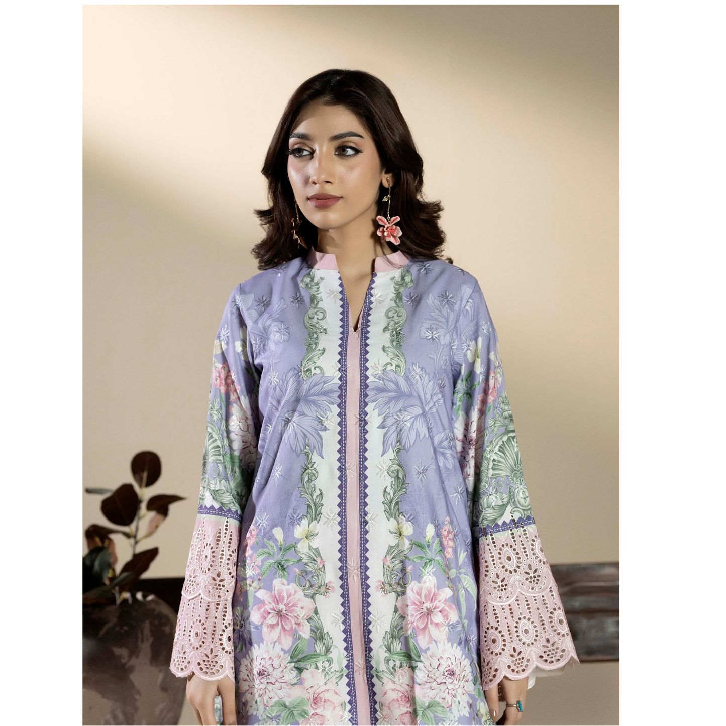 UTT-16 "AMALTAS" winter Slub Embroidered Printed Co-Ords set | Ready to Wear Pakistani | Traditional Thread