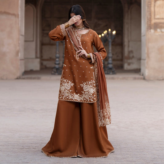 UCA-35 Darbar Festive Drop Embroidered Collection by Casuallite