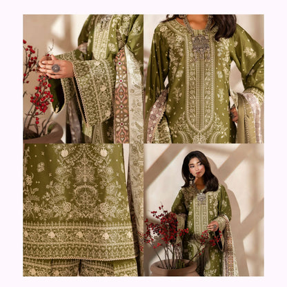 KC-1560 "Ferisha" Embroidered Festive Collection by Karma Collection