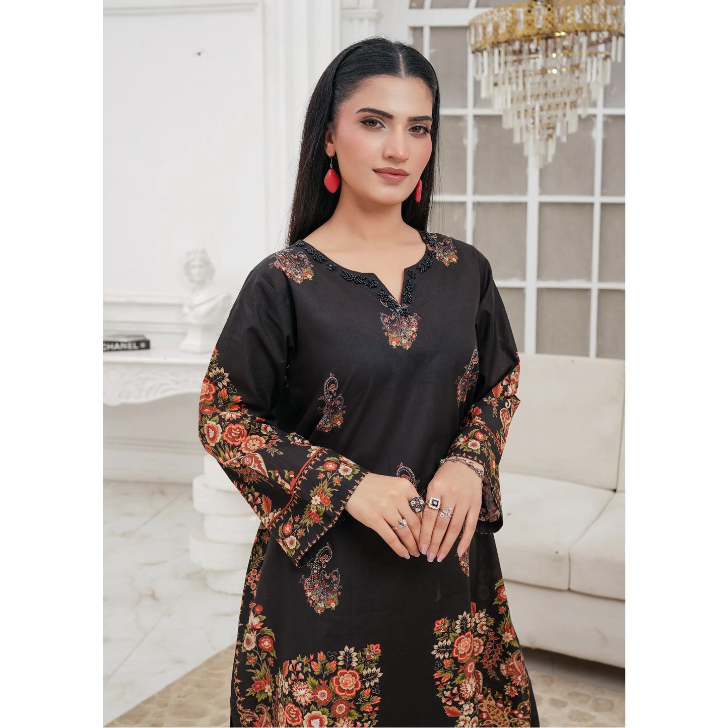 UMS-60 "Attire" Lawn 2 Piece Co-Ords Set by Simrans