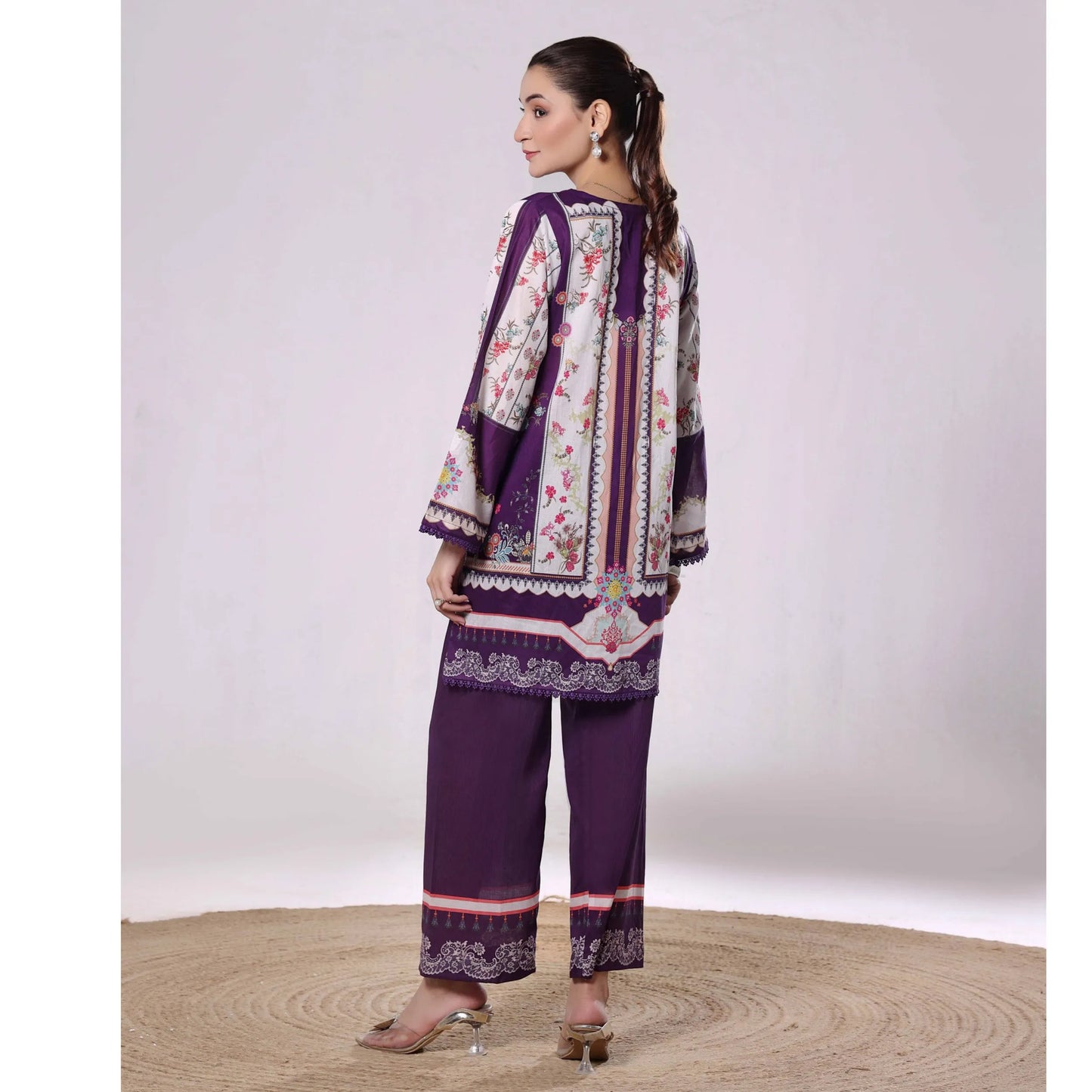 USN-18 Daily Pret Vol'8 Printed Lawn Co-Ords Set by Saphron