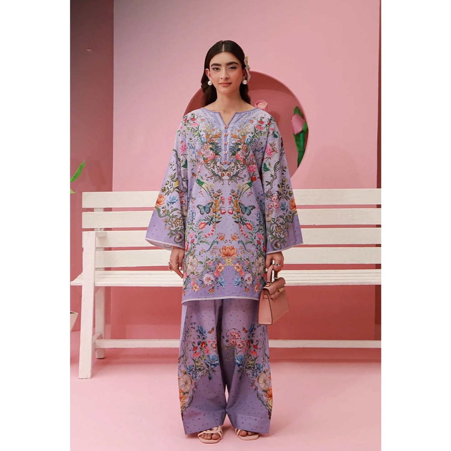 UAS-01 printed Pret by Asim jofa Printed Co Ord Set summer Collection Ready to Wear asian clothes