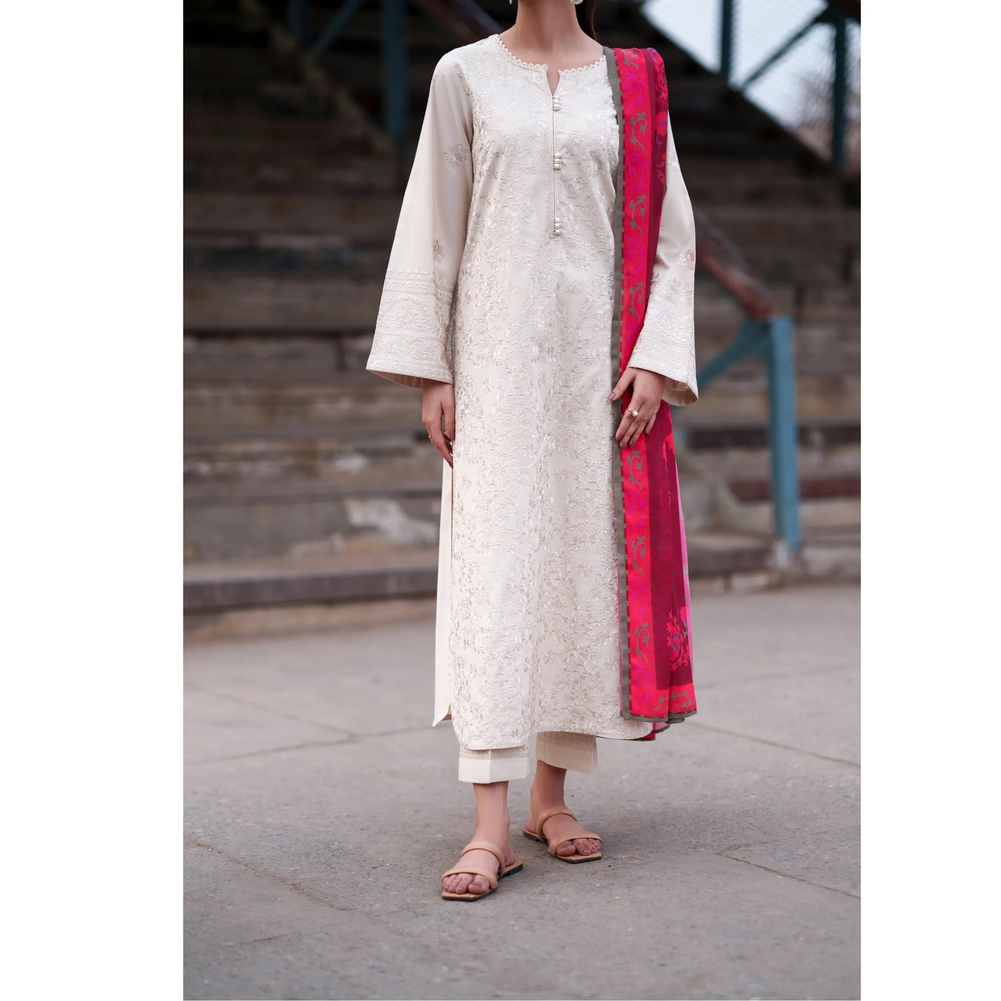 UCA-40 Summer Travels Embroidered Cotton Collection by Casuallite | Ready to Wear Pakistani Asian clothes