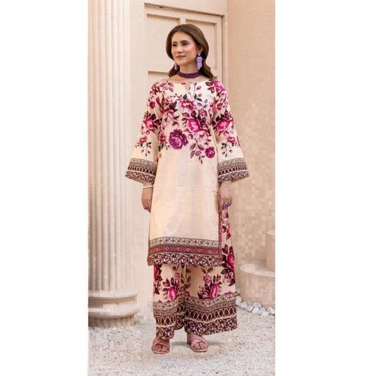 UMRZ-59 Printed Lawn Co-Ords set Collection by Rangz | Ready to Wear Pakistani Asian clothes