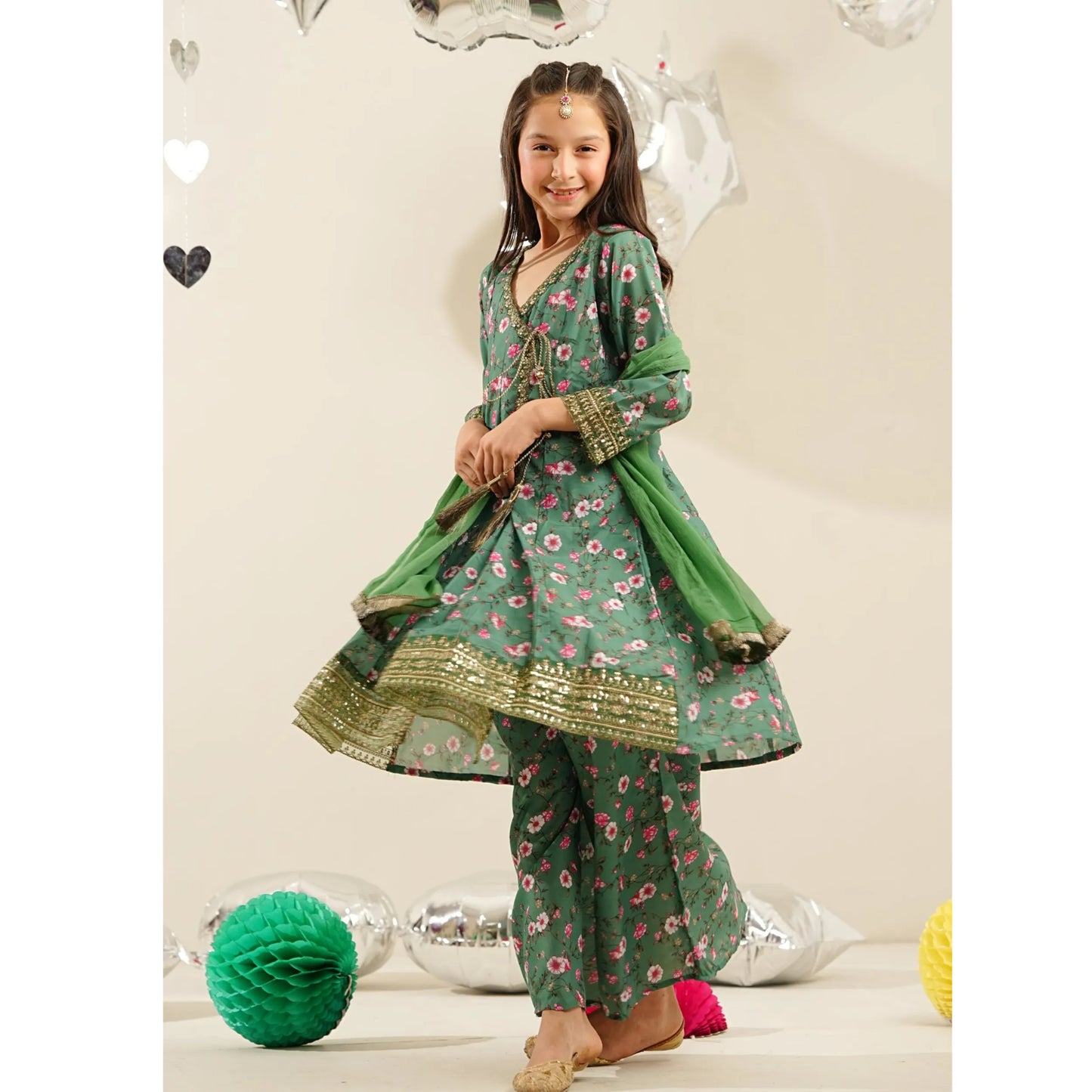 UN-01 Embroidered Printed Festive Kids Collection by Naubahar | Ready to Wear Pakistani Asian clothes