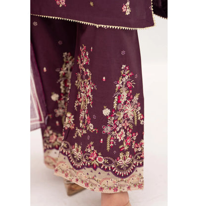 UA-216 Embroidered Cambric Cotton Collection by Umnaa | Ready to Wear Pakistani Asian clothes