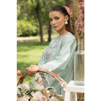 UMS-66 "Image Kari" Embroidered Lawn Co-Ords Set by Simrans | Ready to Wear Pakistani Asian clothes