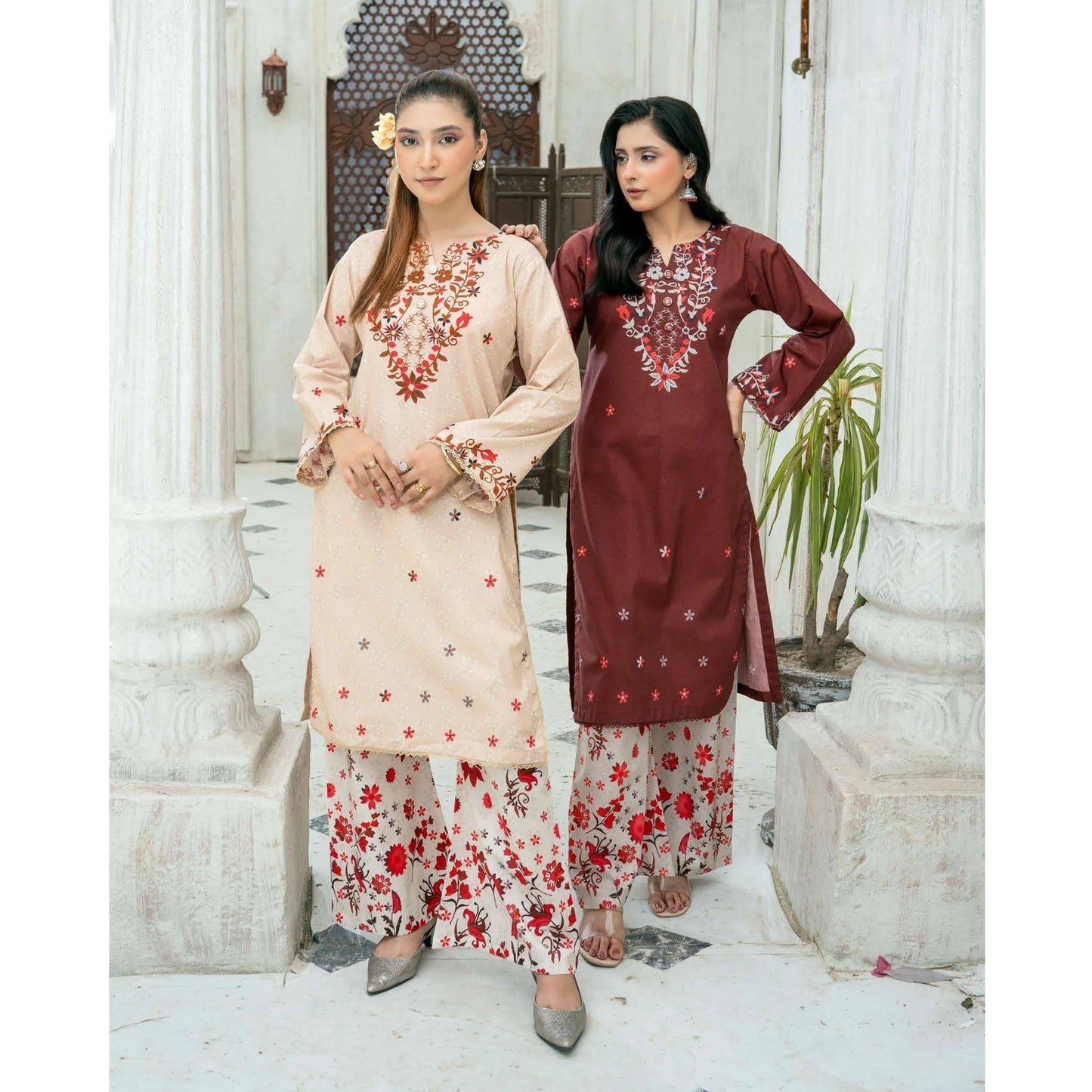 UMRZ-63 "Aleezay Prints" by Rangz Printed Lawn Co Ord set collection| Ready to Wear Pakistani Asian clothes