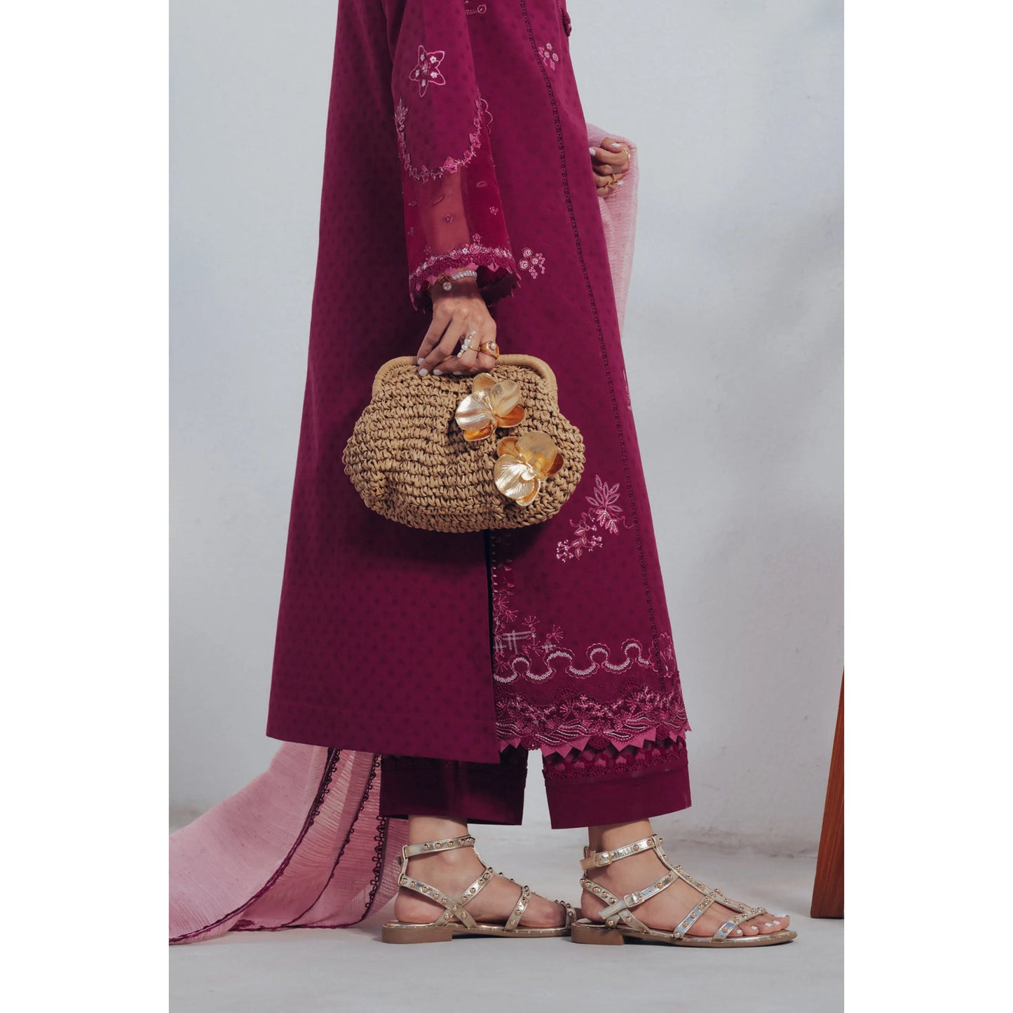 UQR-01 Qalamkar Basic Pret 26" Summer Collection | Ready to Wear Asian clothes
