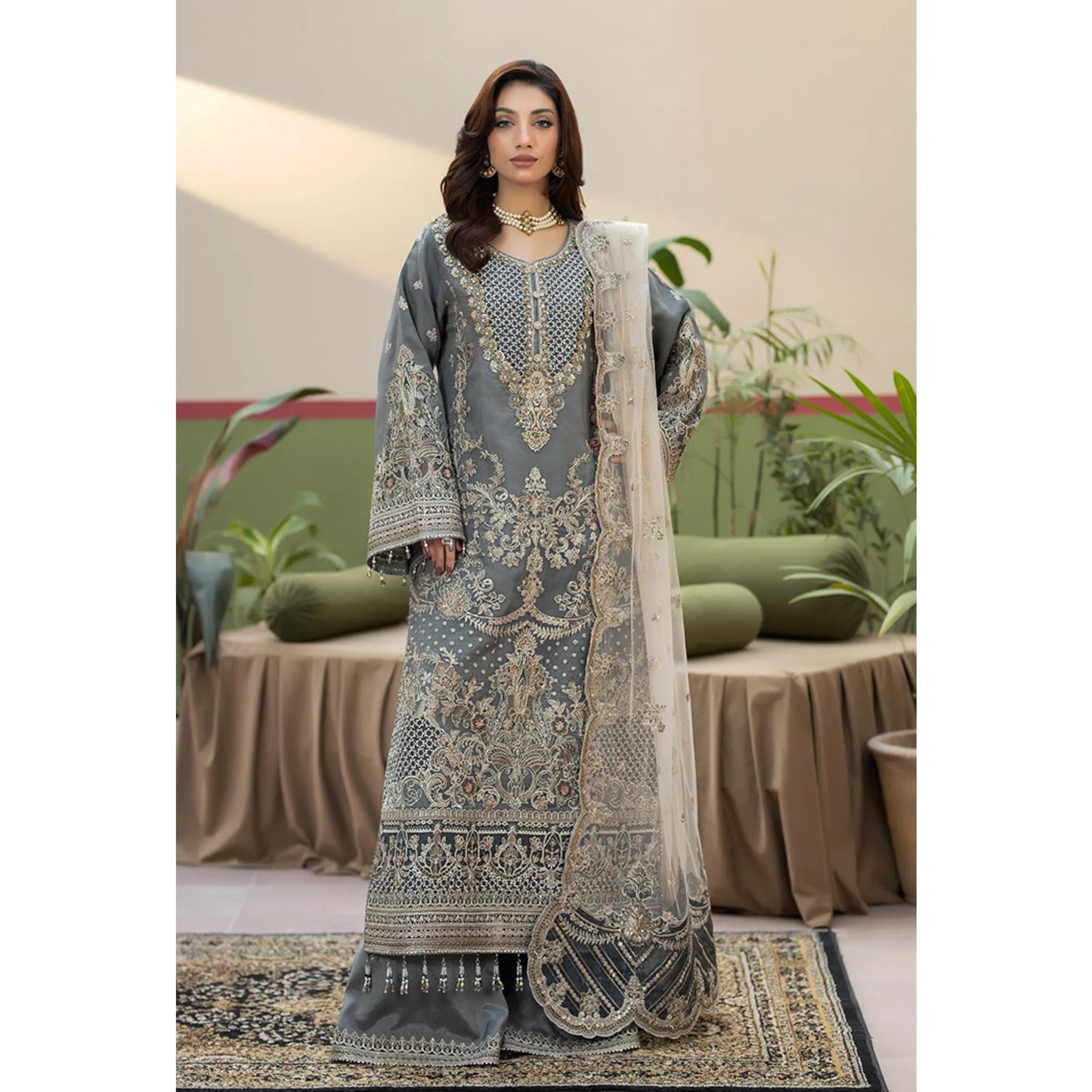 UA-271 Imrozia Inspired Luxury Organza Collection | Umnaa
