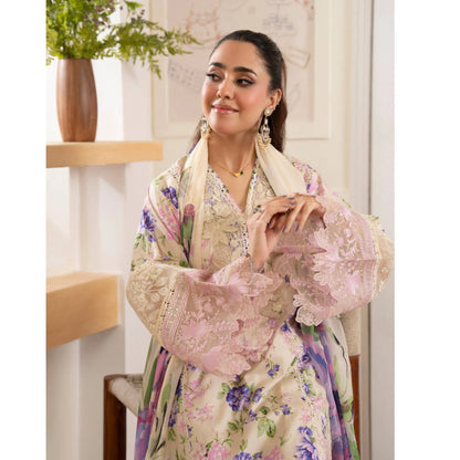 "Flora" Embroidered Lawn 3 Pc Collection | Karma Collection