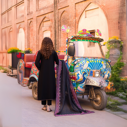 UCA-15 3 Pc Embroidered Cambric Cotton Ready to Wear Eid Collection by Casuallite