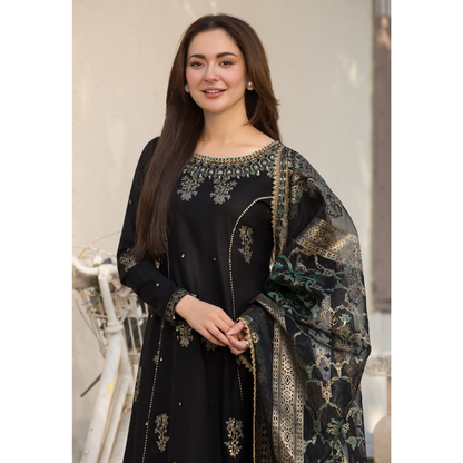 UAL-02 3 Pc Cotton Jacquard Ready to Wear Collection | Simrans