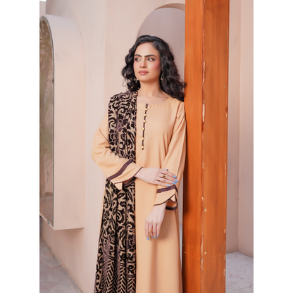 UMS-54 "Venus" by Simrans Palachi Shawl Linen Shalwar kammez Winter Collection