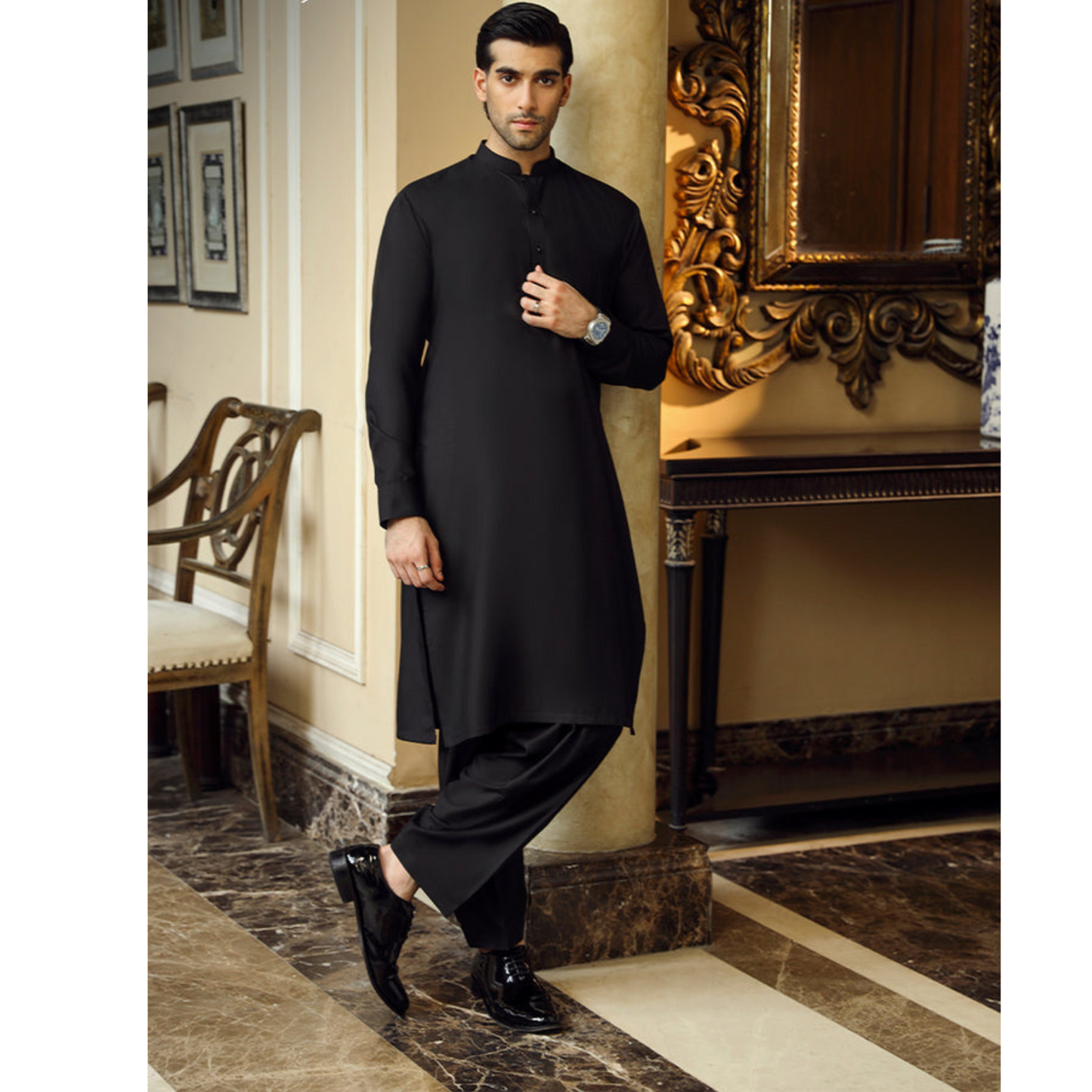 2 Pc Mens Shalwar kameez Collection-Asim Jofa