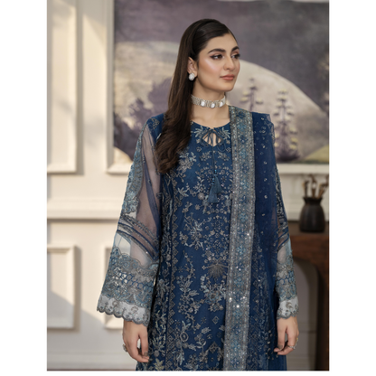 UTT-08 Luxury Festive Net Collection | Ready to Wear | Traditional Thread