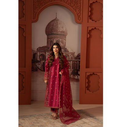 UA-170 Raw Silk Embroidered Festive Collection