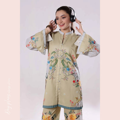 USN-18 Daily Pret Vol'8 Printed Lawn Co-Ords Set by Saphron