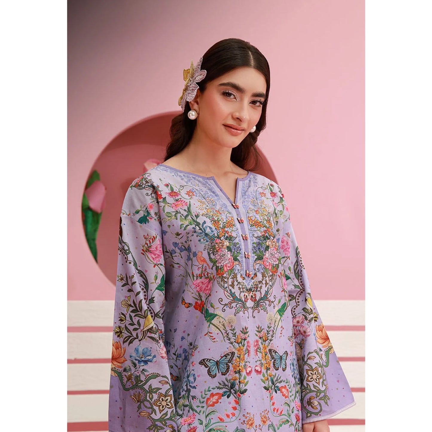 UAS-01 printed Pret by Asim jofa Printed Co Ord Set summer Collection Ready to Wear asian clothes
