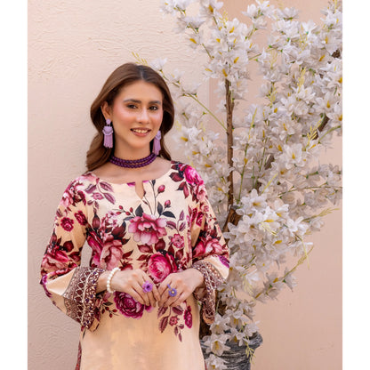 UMRZ-59 Printed Lawn Co-Ords set Collection by Rangz | Ready to Wear Pakistani Asian clothes