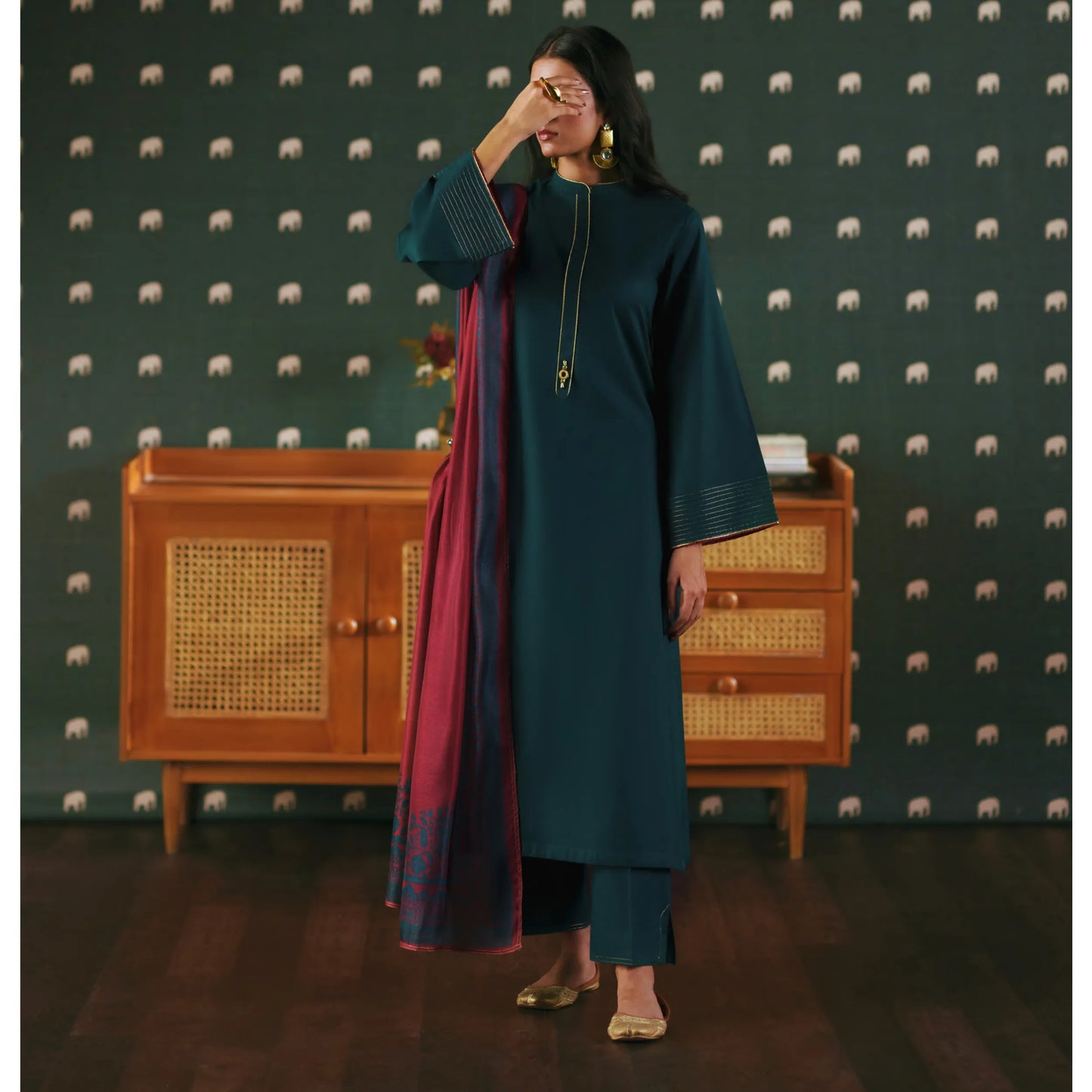 UCA-46 "Azzurra" Embroidered Lawn Collection by Casuallite | Ready to Wear Pakistani Asian clothes