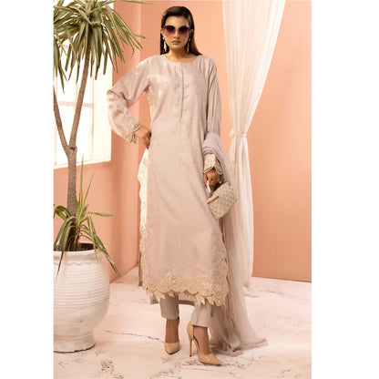 UMS-68 Florence Embroidered Visocse 3 pc Collection | Simrans