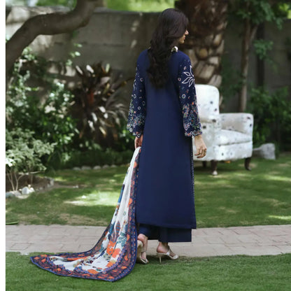 UCA-48 "Breath" Embroidered Cotton Lawn Collection | Casuallite