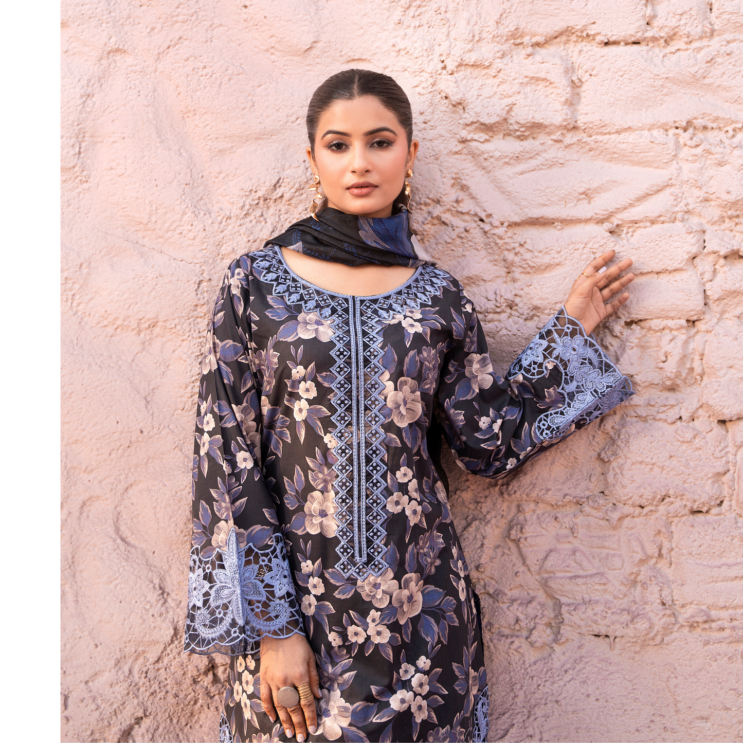 RA-17 Embroidered Printed Lawn Collection | Ready to Wear | Raniya.h
