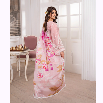 3 Pc Luxury Embroidered trendy Farshi Shalwar Collection | Eid Wear | karma collection