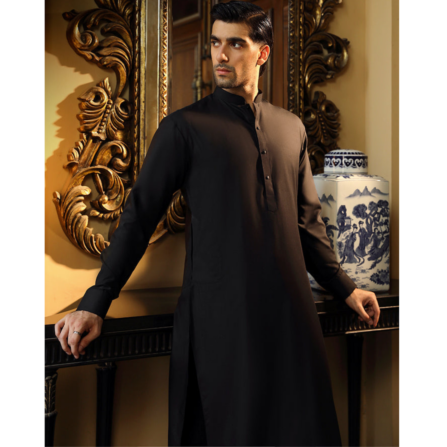 2 Pc Mens Shalwar kameez Collection-Asim Jofa