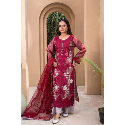 UMRZ-56 Maria.b Oraganza by Rangz Embroidered Festive Organza Collection