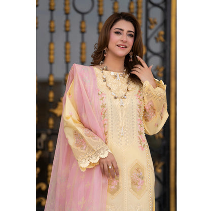 RA-31 Range-e-Eid Embroidered Lawn 3 Piece Collection by Raniya.h | Ready to Wear Pakistani Asian clothes