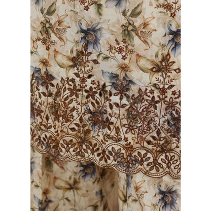 USN-22 Embroidered Chikankari Lawn 3 Piece Summer Collection by saphron | Ready to Wear Pakistani Asian Eastern wear