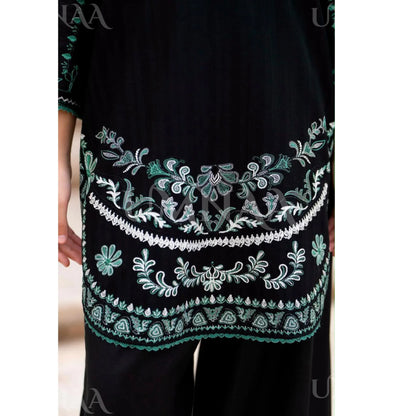 UA-277 Embroidered Trendy Cotton Co-Ord Set | Umnaa