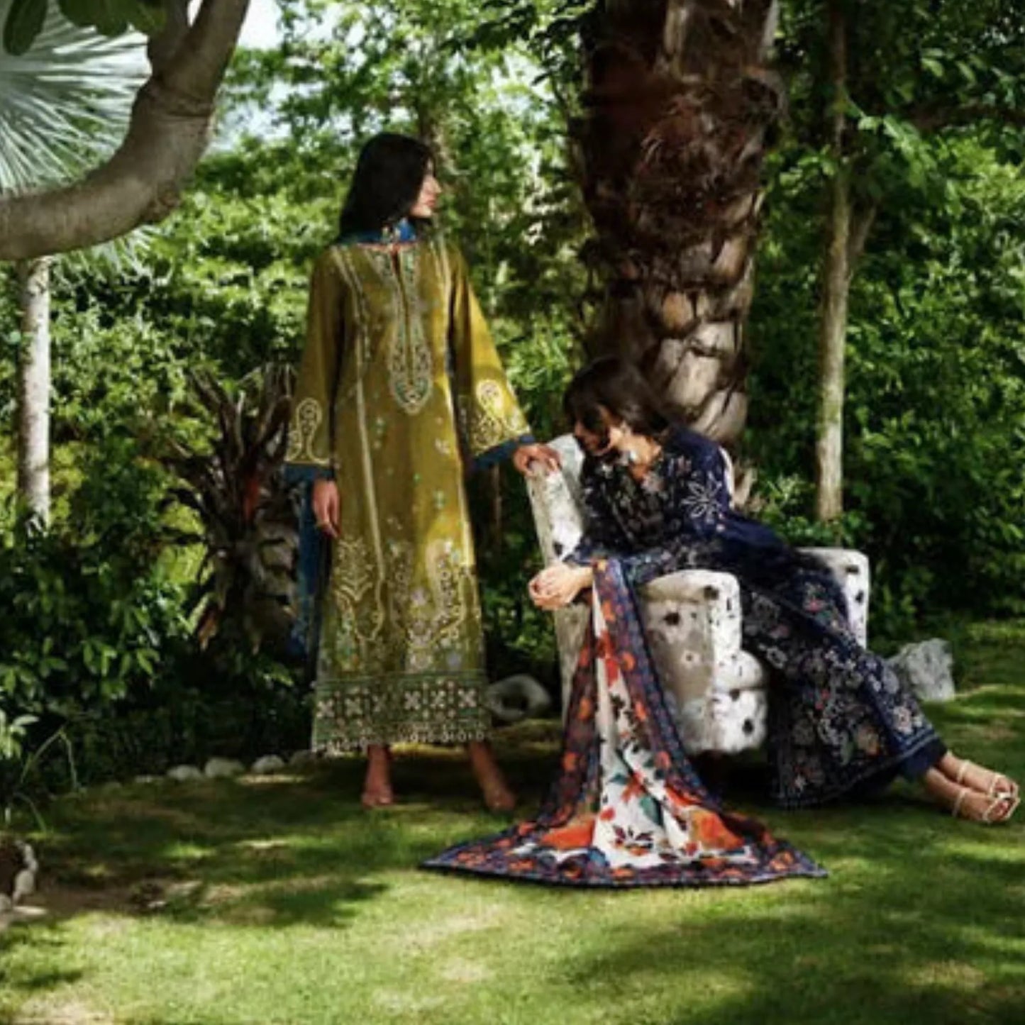 UCA-48 "Breath" Embroidered Cotton Lawn Collection | Casuallite