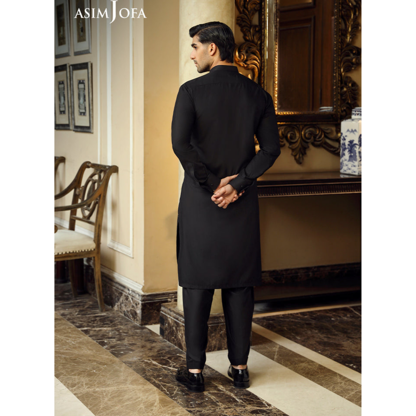 2 Pc Mens Shalwar kameez Collection-Asim Jofa