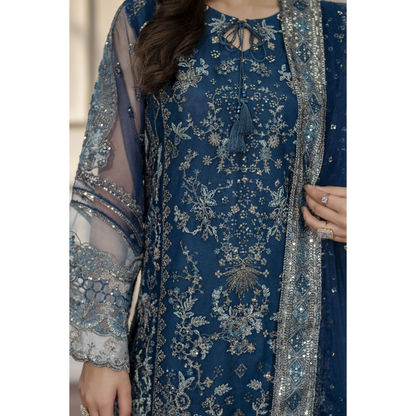 UTT-08 Luxury Festive Net Collection | Ready to Wear | Traditional Thread
