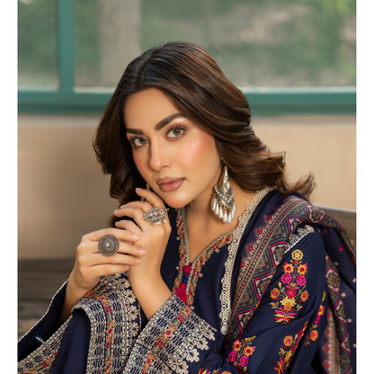 "Nigar" Kotrai Edition Luxury Embroidered 3 Piece by Karma Collection