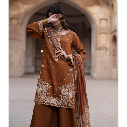 UCA-35 Darbar Festive Drop Embroidered Collection by Casuallite